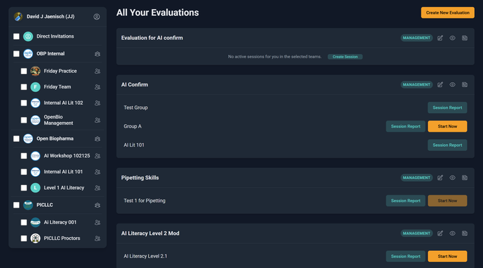 PEAR Course Dashboard